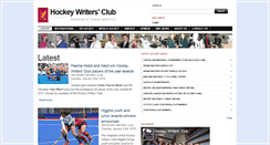 Desktop Screenshot of hockeywritersclub.com